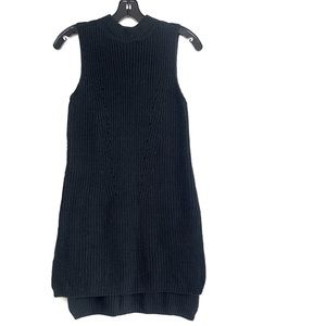 Ultra Flirt Sleeveless High Neck Tunic Sweater Vest